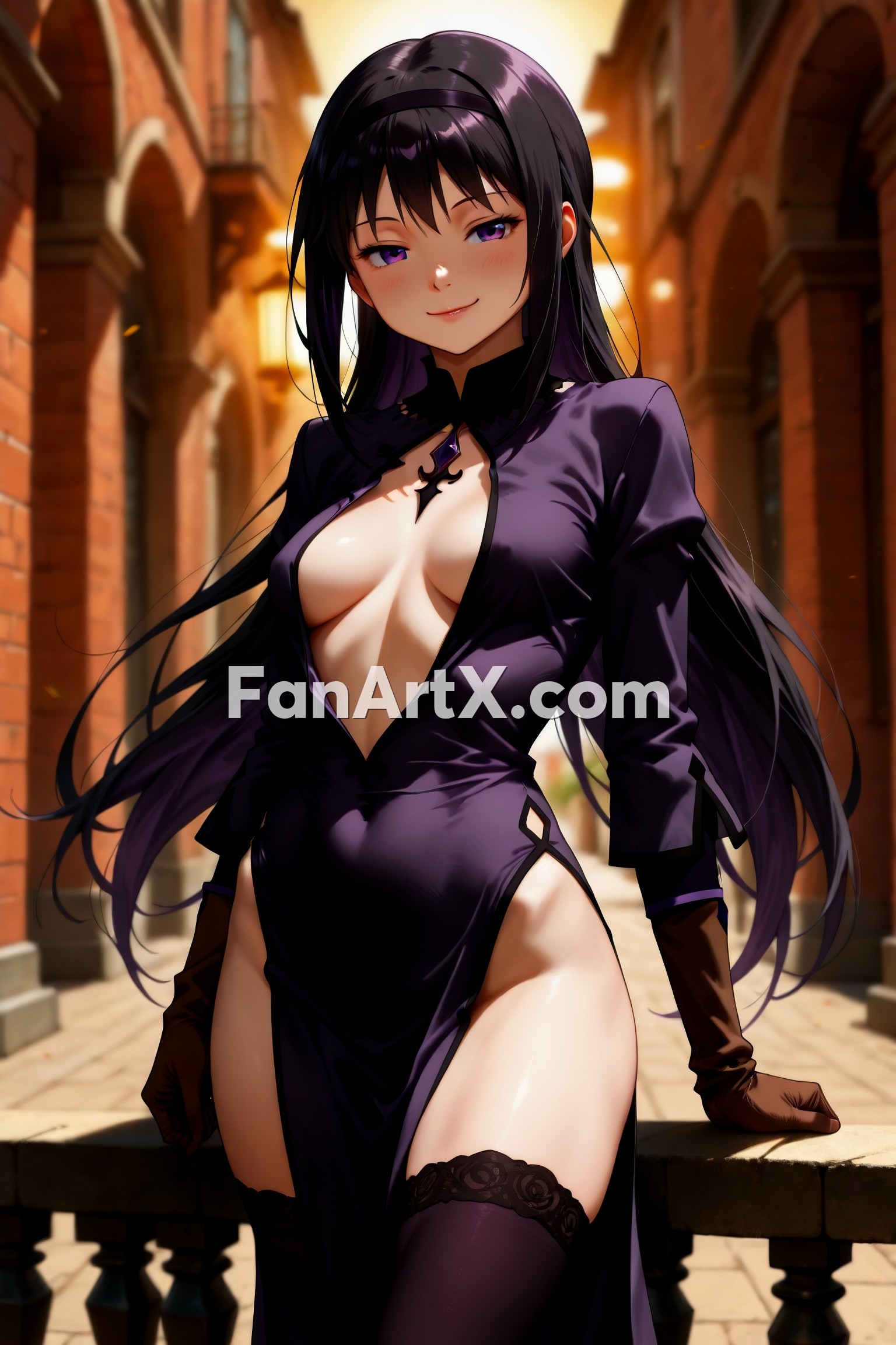 Akemi Homura Puella Magi Madoka Magica Fanart 4026281
